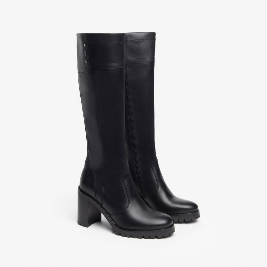 Knee High Boots | NeroGiardini Nerogiardini Black Knee High Boots