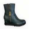 Ankle Boots | Marco Moreo Marco Moreo Chiara Wedge Boot Green