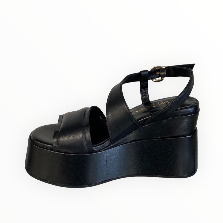 Sandals | Marco Moreo Marco Moreo Black Platform Sandal