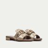 Flats | Hispanitas Hispanitas Lena Moonlight Platino Slider Gold