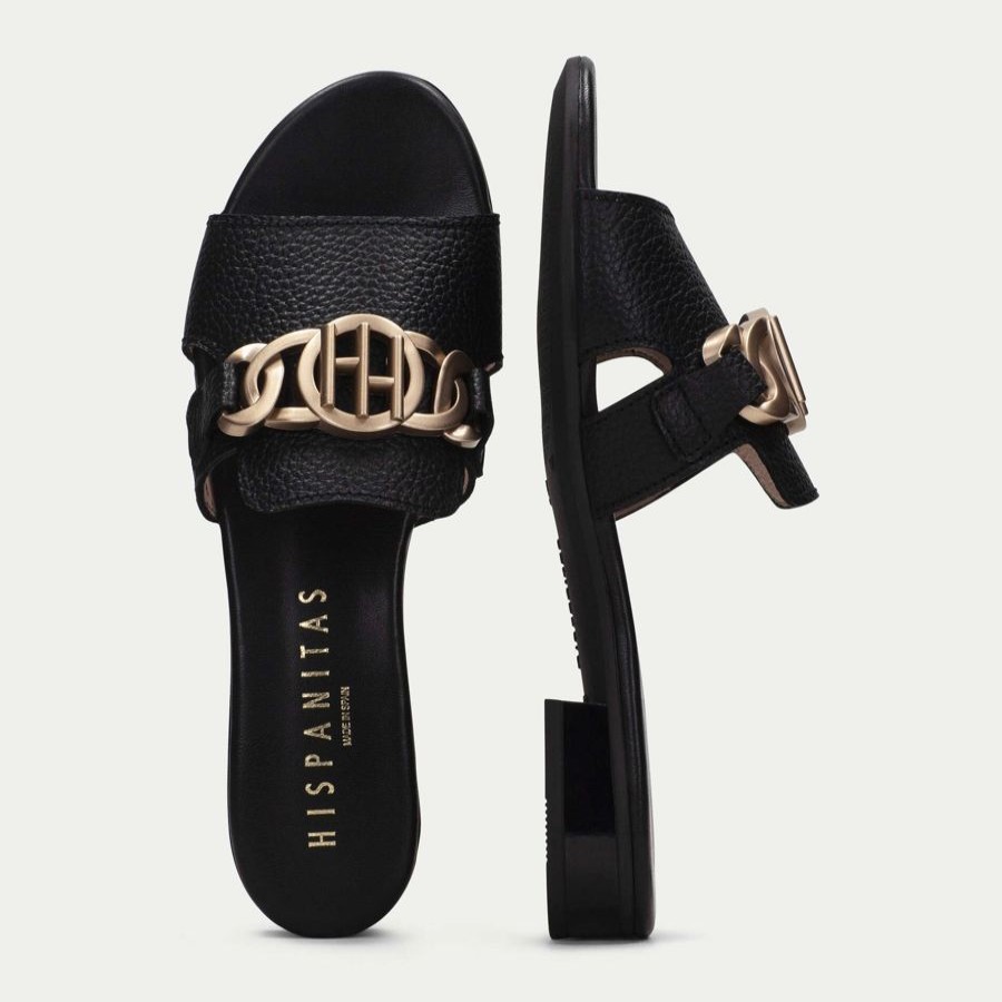 Flats | Hispanitas Hispanitas Lena Black Slider