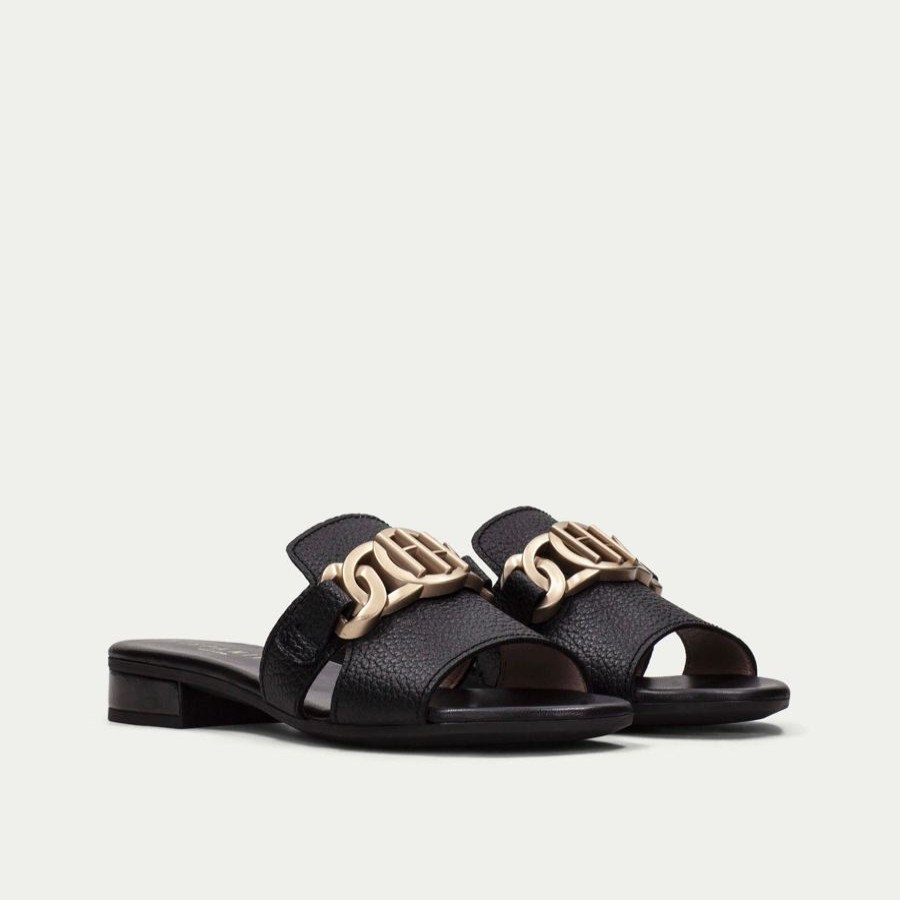 Flats | Hispanitas Hispanitas Lena Black Slider