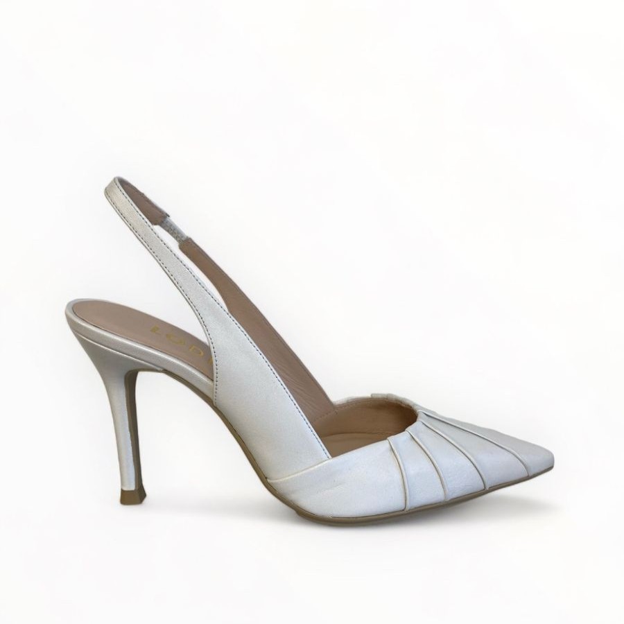 High Heels | LODI Lodi Safine Slingback Ivory