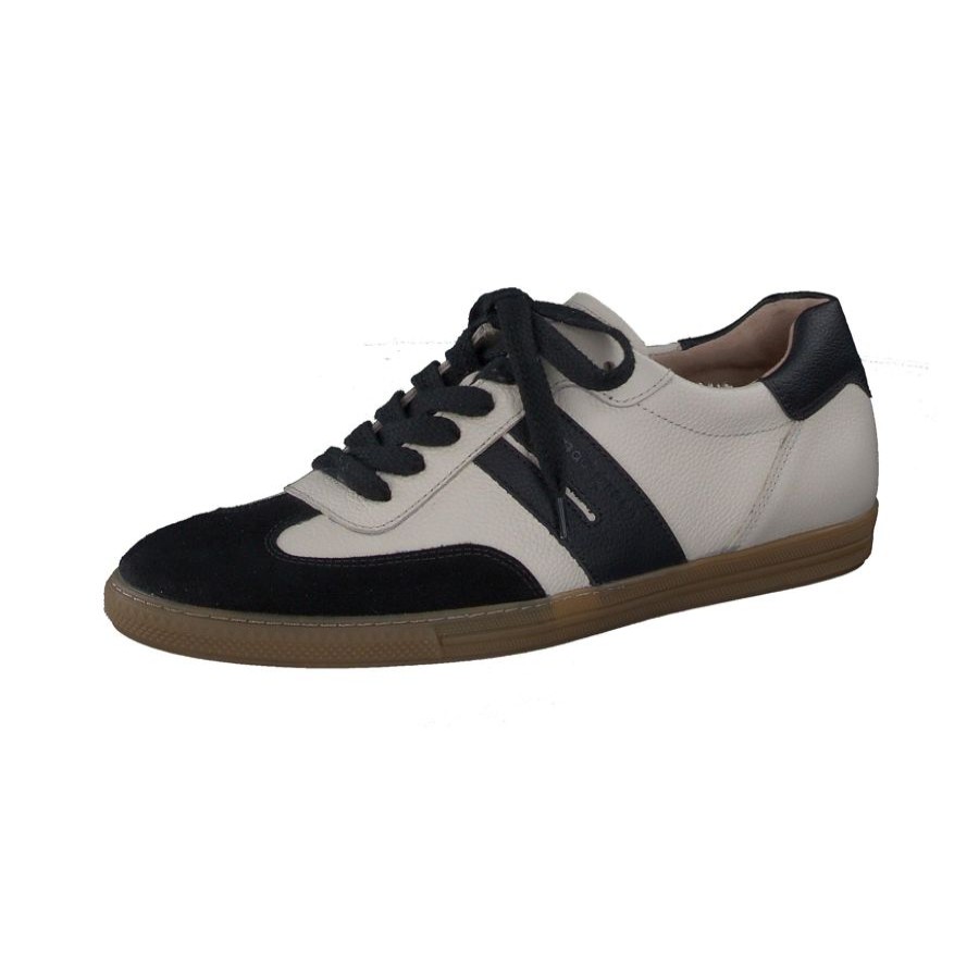 Trainers | Paul Green Paul Green Black & Biscuit Retro Trainers Black/Biscuit