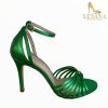 Sandals | LODI Lodi Yisis Cosmos Apple Green Metallic