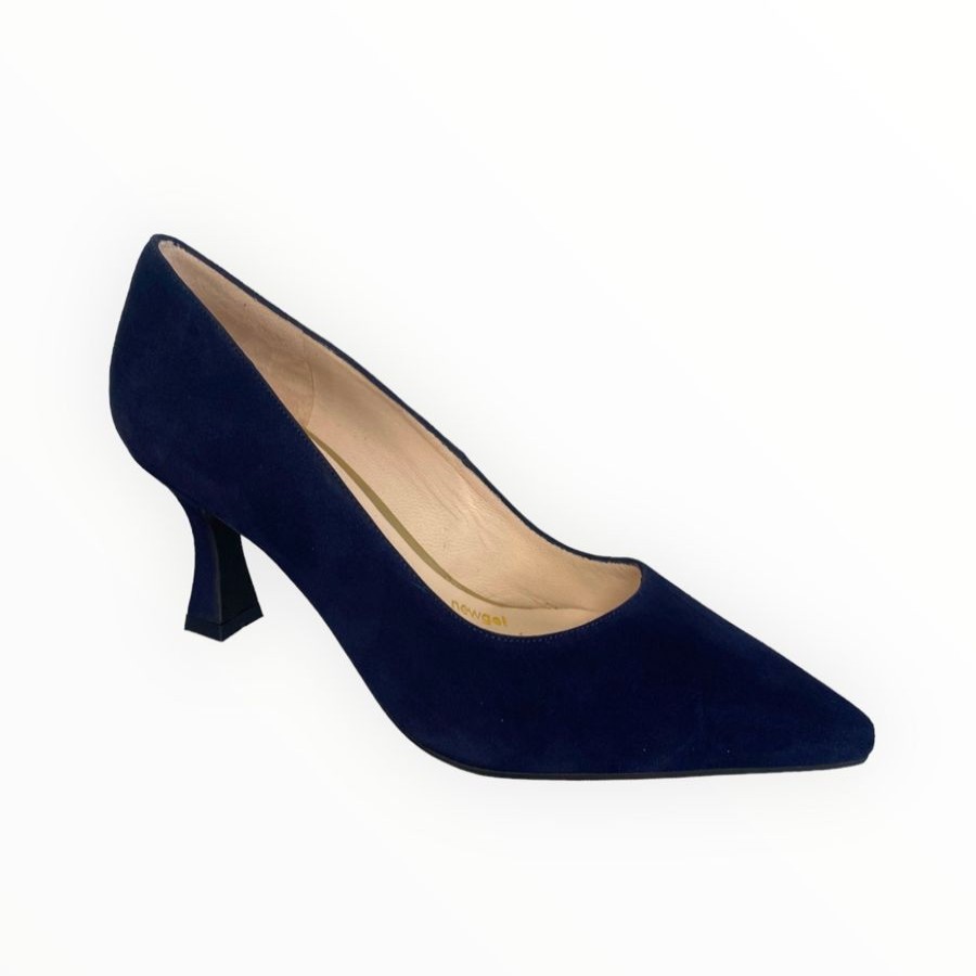 High Heels | LODI Lodi Jona Suede Shoe Navy