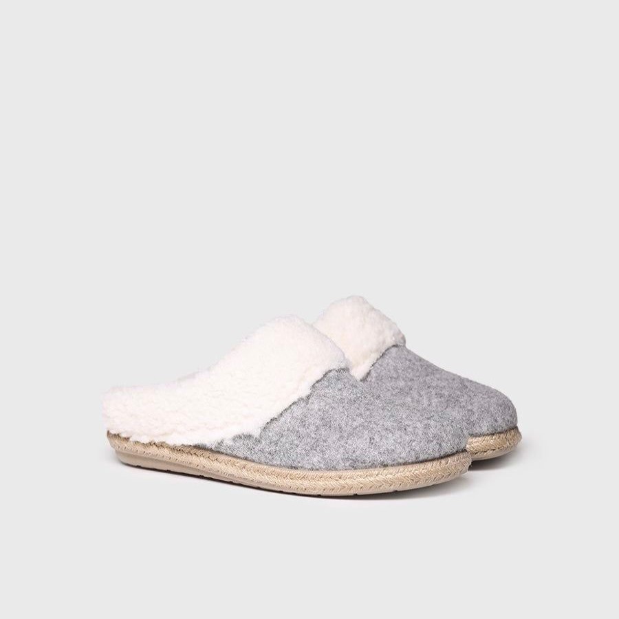 Slippers | Toni Pons Toni Pons Deli-Bf Grey Slippers