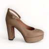 High Heels | Oxitaly Oxitaly Nude Platform Shoe