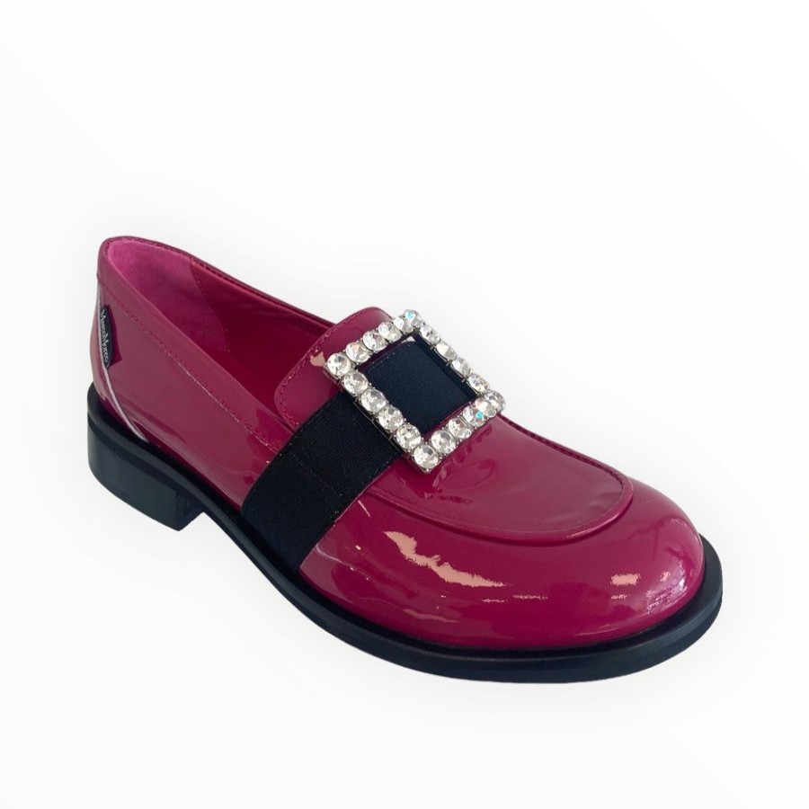 Flats | Marco Moreo Marco Moreo Patent Loafer Pink