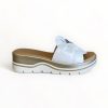 Sandals | REPO Repo White Leather Slider