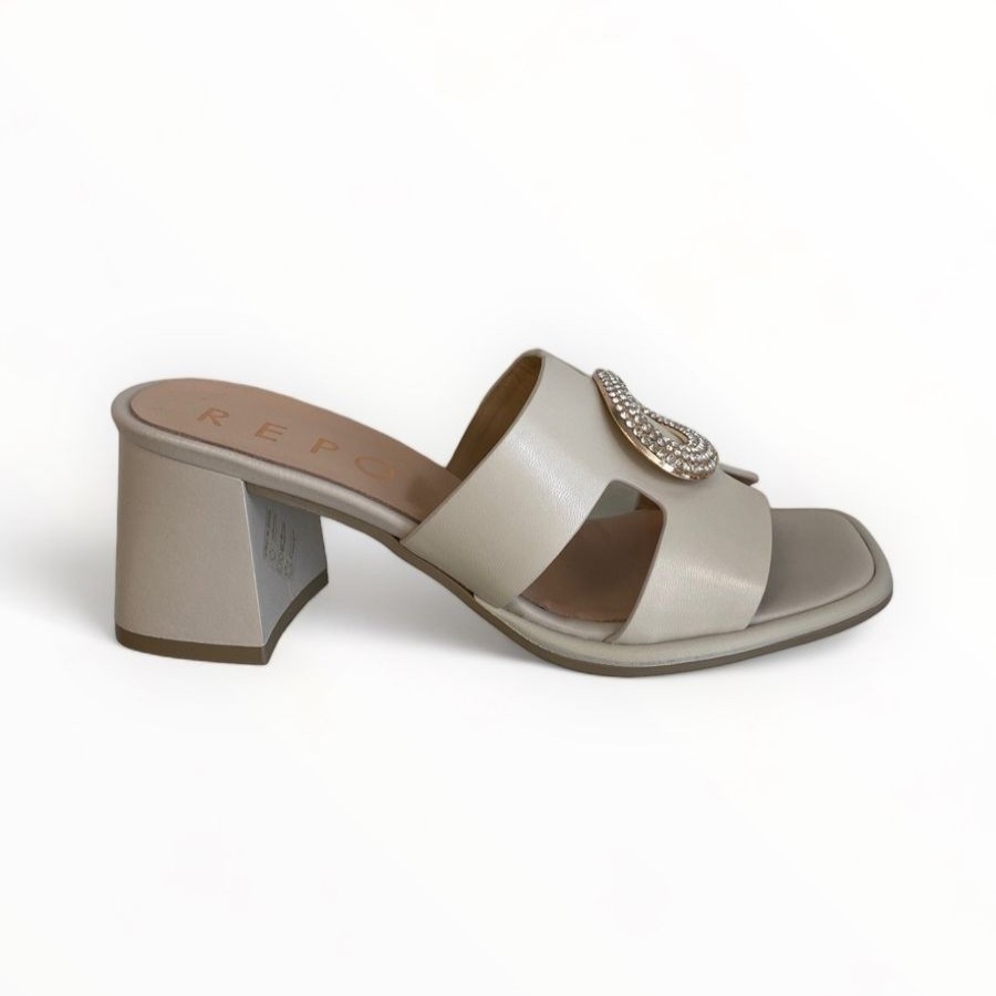 Sandals | REPO Repo Taupe Sandal Avorio