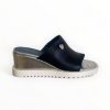 Wedges | Marco Moreo Marco Moreo Navy Toe Post Wedge Sandal