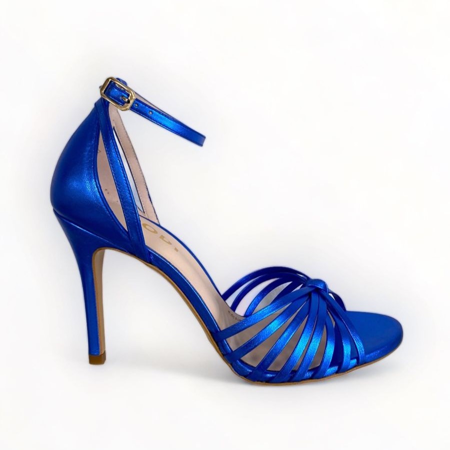 Sandals | LODI Lodi Yisis Cosmos Lazuli Blue Metallic