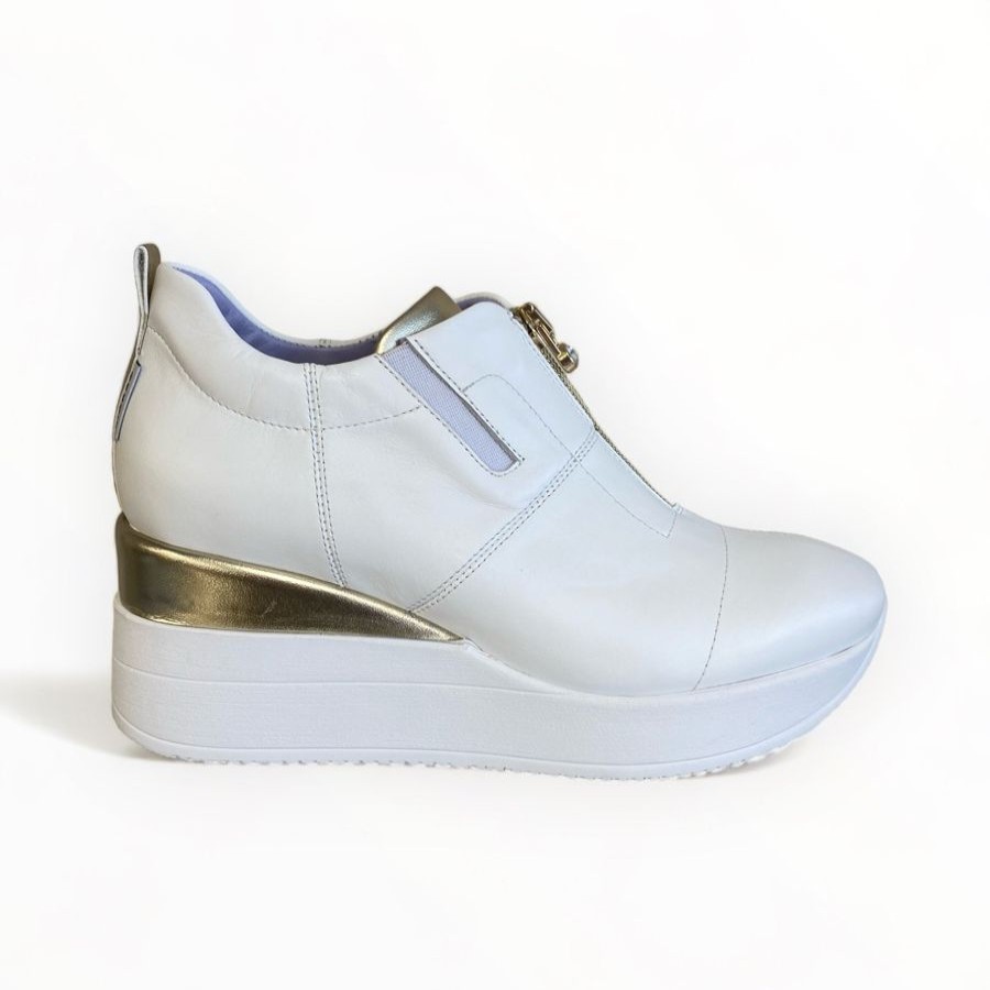 Wedges | Marco Moreo Marco Moreo Gianni White Wedge