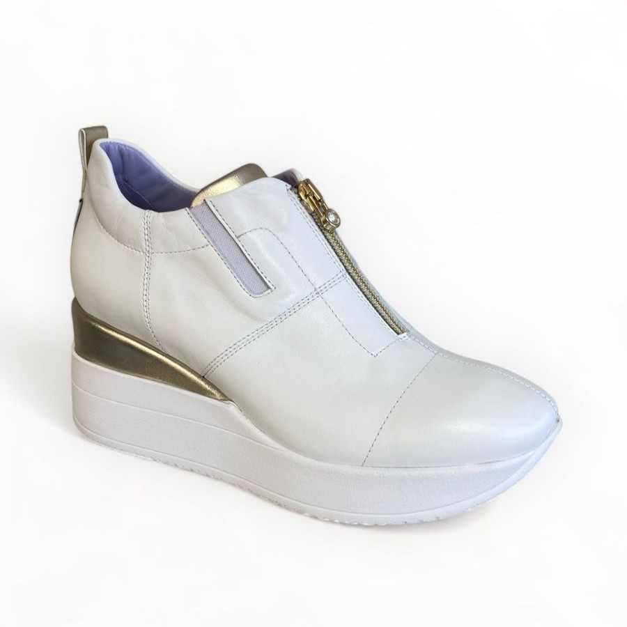 Wedges | Marco Moreo Marco Moreo Gianni White Wedge