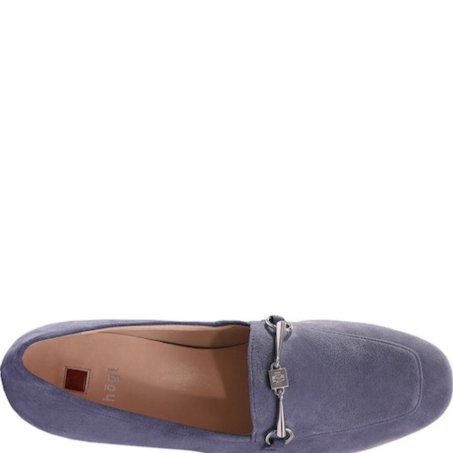 Flats | Hogl Hogl Close Suede Loafer Blue