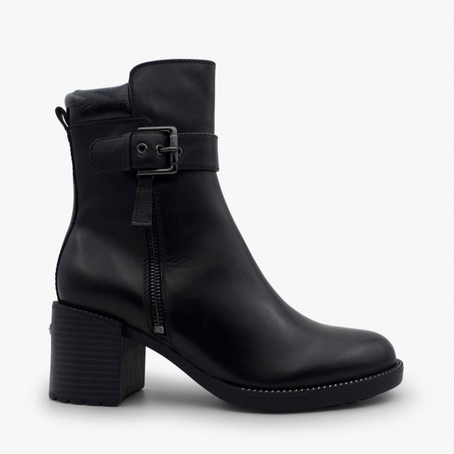 Ankle Boots | Regarde Le Ciel Regarde Le Ciel Elly-21 Delcie Boot Black