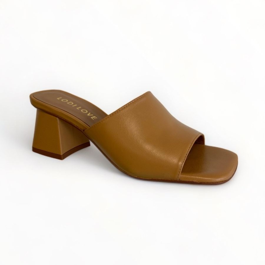 Sandals | LODI Lodi Mil4291 Vegas Camel Mule Sandal