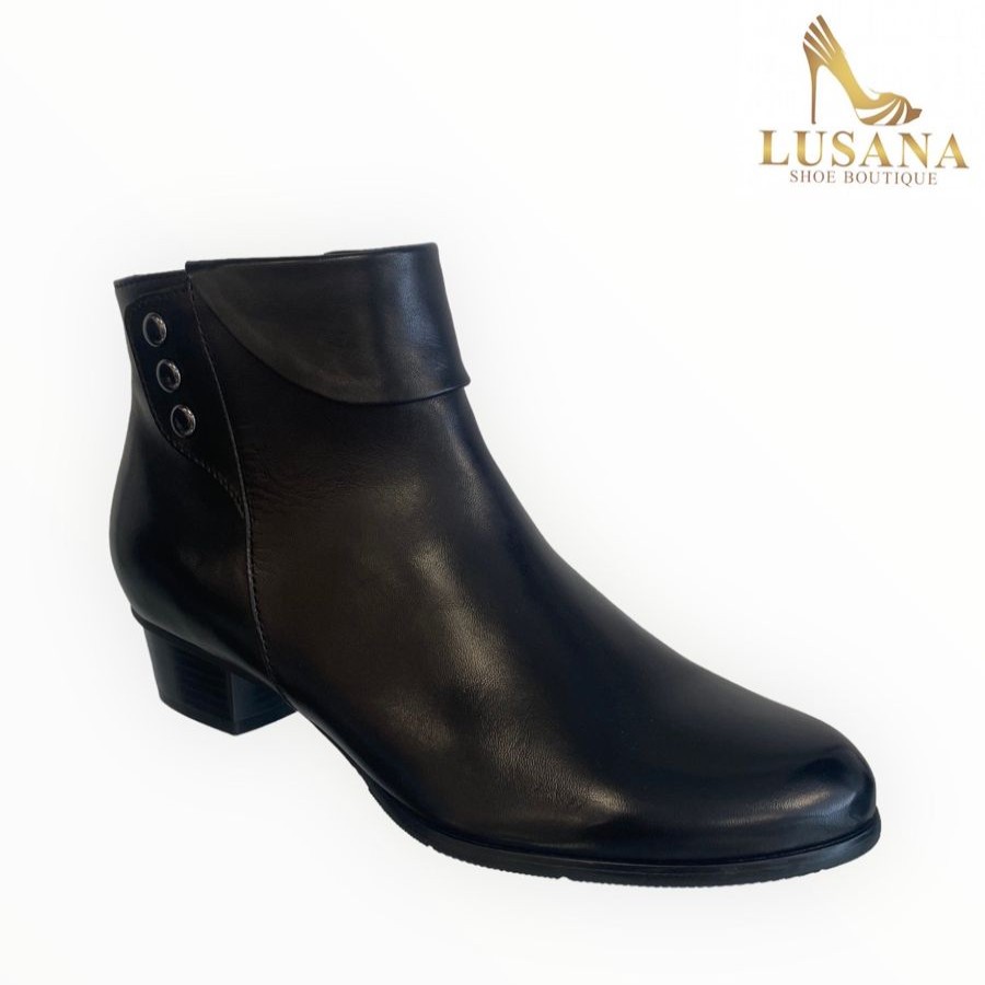 Ankle Boots | Regarde Le Ciel Regarde Le Ciel - Stefany 186 Ankle Boot Black