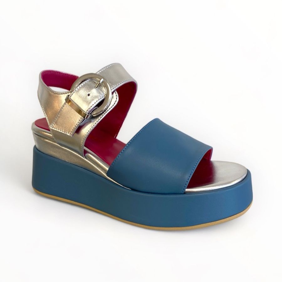 Sandals | Marco Moreo Marco Moreo Blue & Silver Sandal