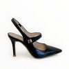 High Heels | LODI Lodi Salen Patent Slingback Black