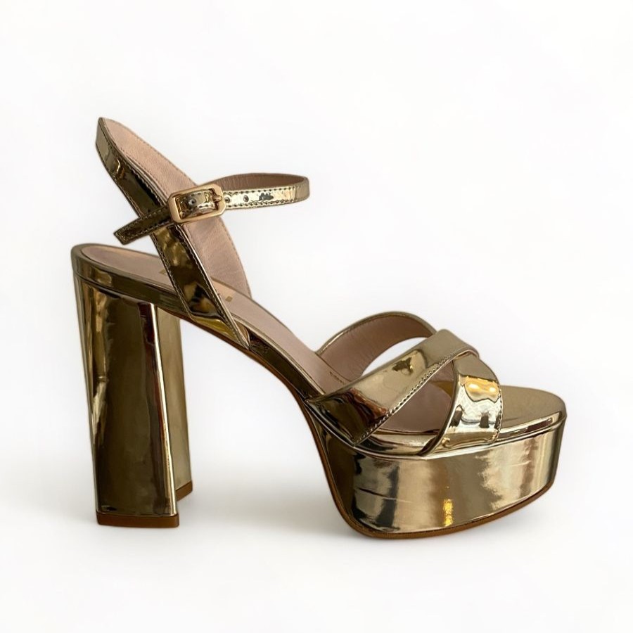 Sandals | LODI Lodi Tister Platform Sandal Gold