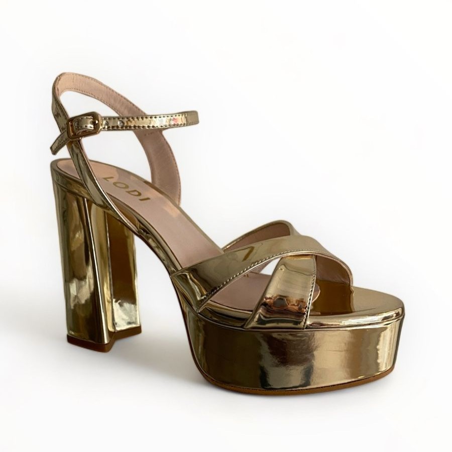 Sandals | LODI Lodi Tister Platform Sandal Gold