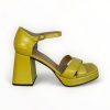 High Heels | Wonders Wonders Julia Lime Patent Platform Sandal