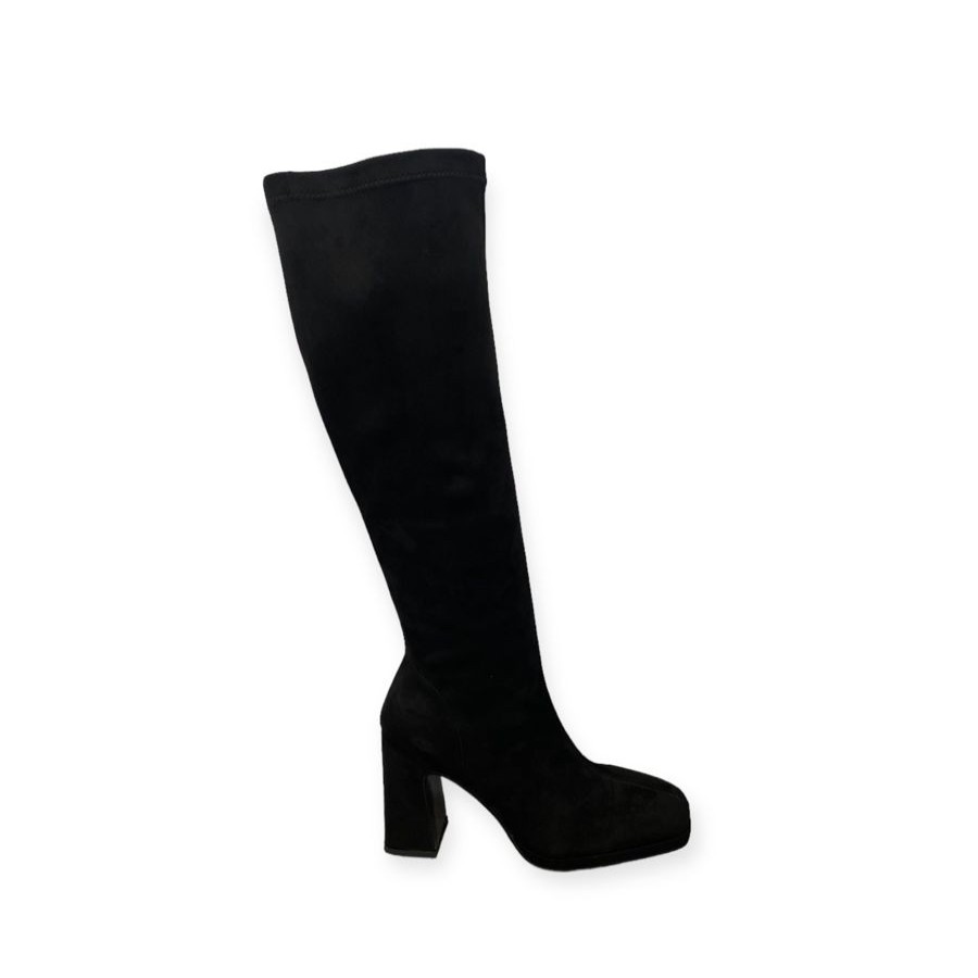 Knee High Boots | LODI Lodi Suede Knee High Boot Black