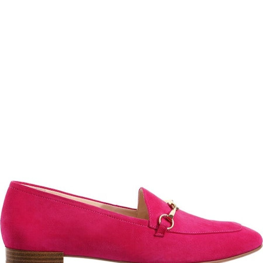 Flats | Hogl Hogl Close Suede Loafer Pink