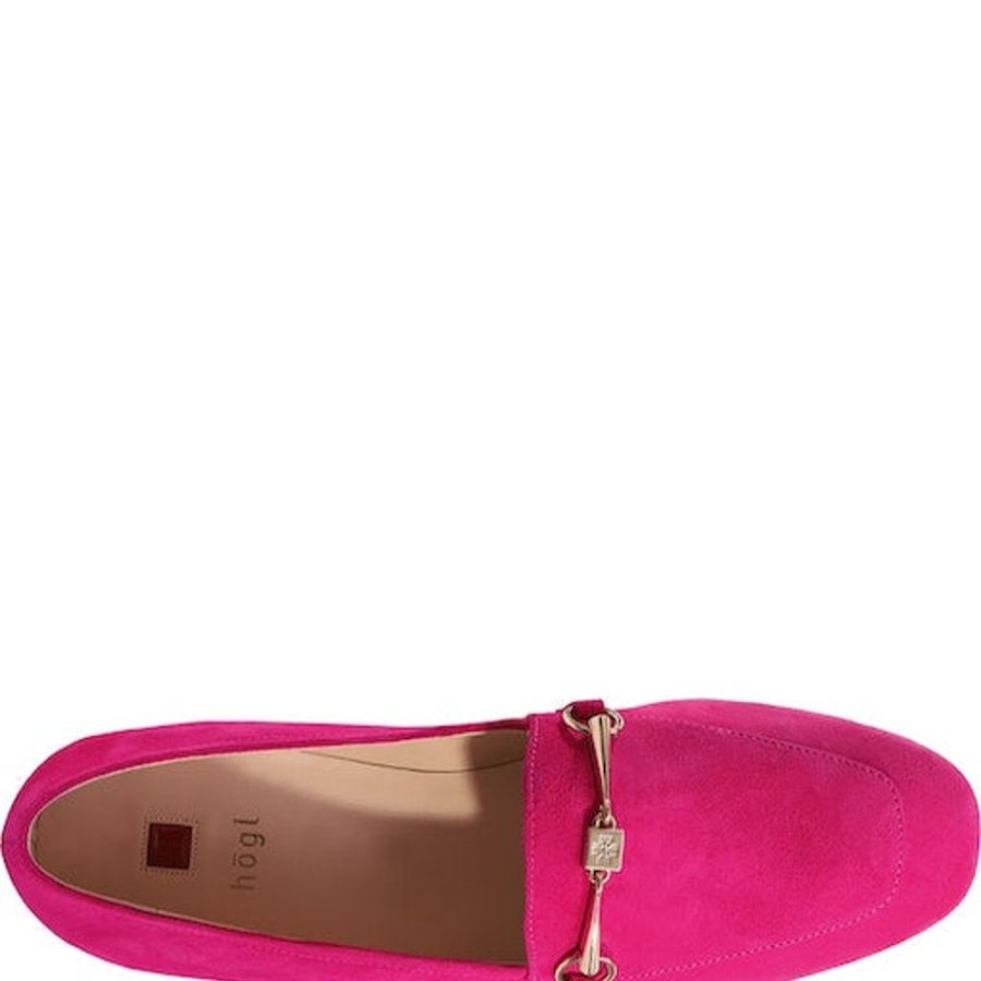 Flats | Hogl Hogl Close Suede Loafer Pink