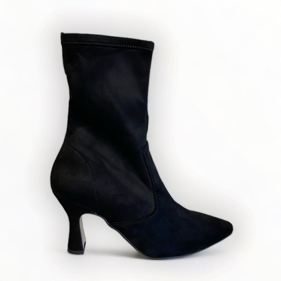 Ankle Boots | DChicas Dchicas Strech Sock Boot Black