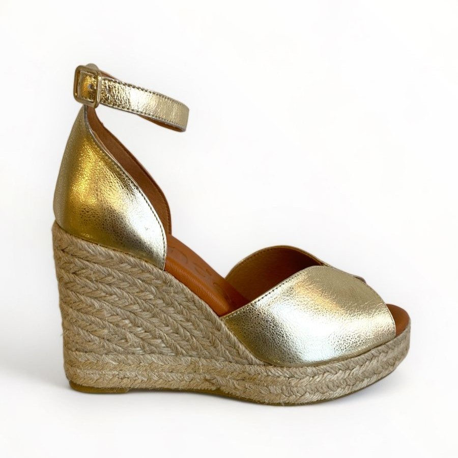 Sandals | Wonders Wonders Espadrille Sandal Gold