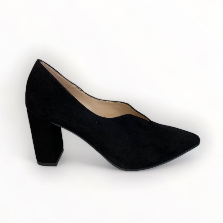 High Heels | Marian Marian Black Suede Shoe