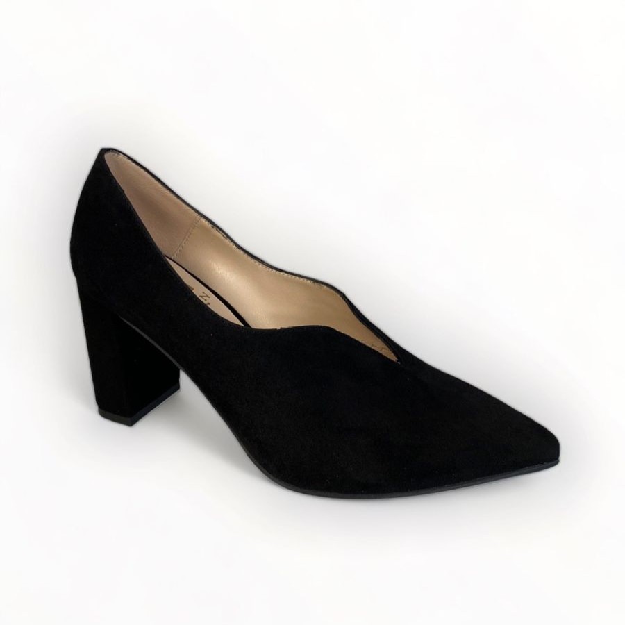 High Heels | Marian Marian Black Suede Shoe